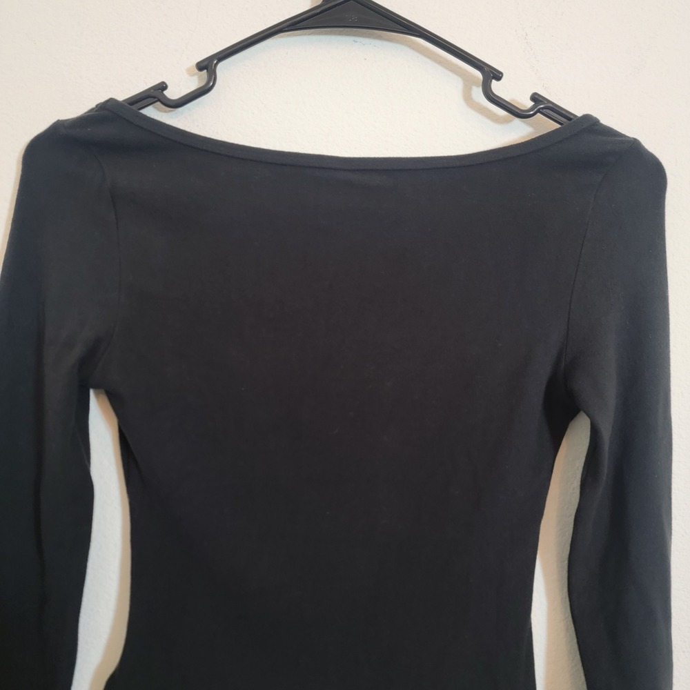Halara Scoop Neck Long Sleeve Work Warming T-Shirt NEW XS Basic Heatcore Fleece‎ - Picture 12 of 16